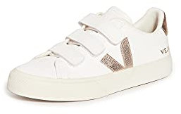Veja Recife Chromefree Leather, White/Platine, Farbe:Weiss, Größe:38