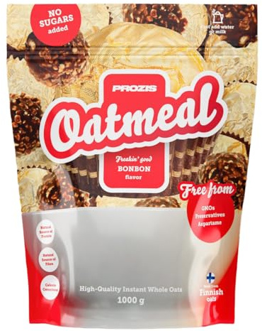 Prozis Oatmeal Avena Integrale 1000 g - gusto Bonbon