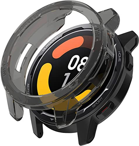 Shieranlee Mi Watch S1 Active Funda,Carcasa Protectora chapada en TPU Armor Shell Compatible con Xiaomi Watch color2