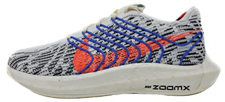 Nike Women's Pegasus Turbo Trail Running Shoes, Pure Platinum Bright Crimson B, 6 UK