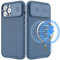 Hitaoyou iPhone 13 Pro Magsafe Case, Camera Protection with Slide Lens Cover, Slim Magnetic Case for iPhone 13 Pro Max 6.7 Blue