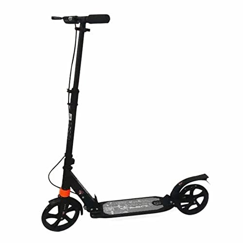 Wheel Scooter Tretroller Roller Cityroller Klappbarer Scooter Handbremse FüR Erwachsene Hoch QualitäT Faltbarer Roller Alulegierung Mit Handbremse