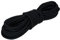 NAJDER Corda in polipropilene nera diametro 20 mm lunghezza 20 m, carico di rottura 34200 N, corda intrecciata universale, paracord, per campeggio, sopravvivenza, giardino, legatura, artigianato