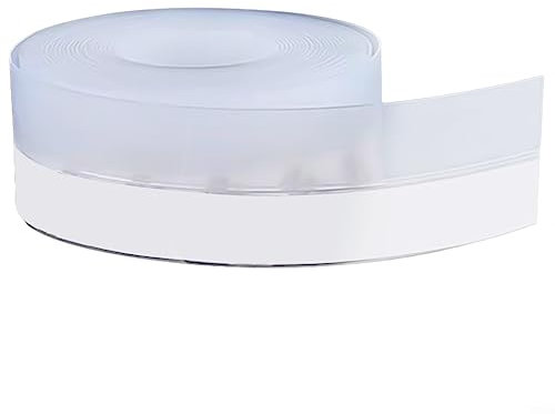 10 Stück Silikon-Dichtung, Türdichtung, unten, selbstklebend, Wetterschälen, Schalldämmung für Dusche, Tür, 300 cm