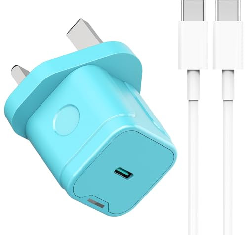 iPhone 15 Charger Plug and Cable,USB C New iPad Pro Charger,Type C to C Cable Charging USBC for Apple iPad Pro 12.9 3Gen/iPad Air 5th/4th,2022 iPad 10th/9th/iPad Mini 6th,iPhone 15/15 Plus/15 Pro Max