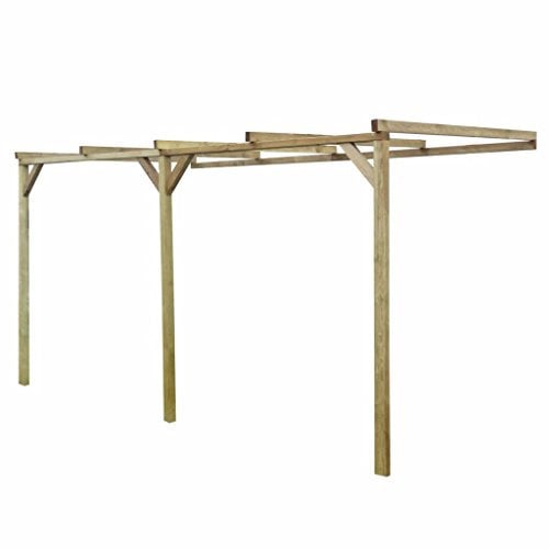 CIADAZ Pergolato 2x4x2,2 m in Legno, Classico, Rettangolare, Wood (color not specified)