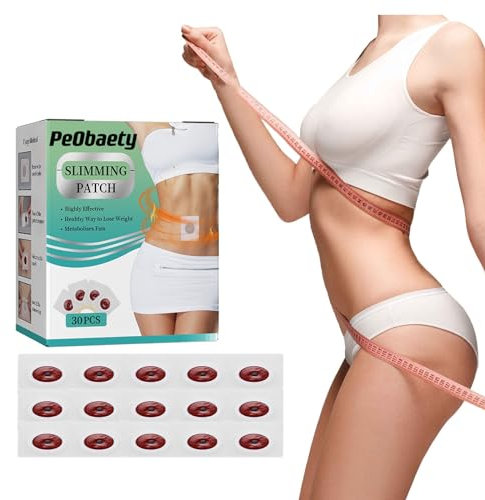 Abnehmen Patch, Slimming Fettverbrenner Pflaster, Bauch Detox Gewichtsverlust Patches Abnehmpflaster für schnelles Schlankwerden, Fettverbrennung und Appetitunterdrückung