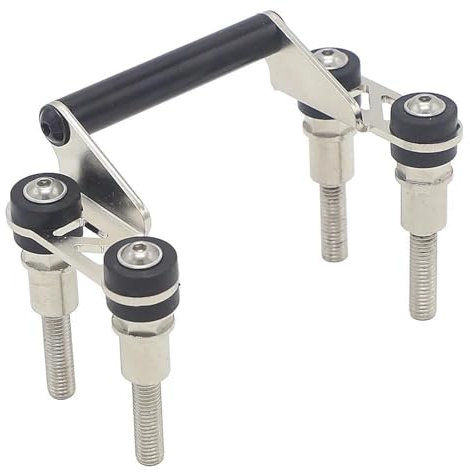 LORSKRD Motorrad Halterung GPS Halter 12mm Für F750GS Für F850GS Für F700GS Für F800GS R1200R Für R1200RS Handy-Navigation Halterung USB Telefon Lade(B)