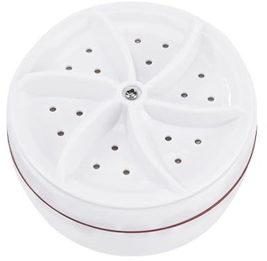 Mini Washing Machine Portable Washer USB Turbo Washing Machine for Home Travel Camping 30W White, mini washing machine