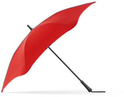 BLUNT Classic Stick Umbrella - 120cm/47 Windproof, Waterproof, B-Corp | 120cm/47 full-length stick umbrella, patented safer tips, repairable modular design, B Corp certified, durable everyday use