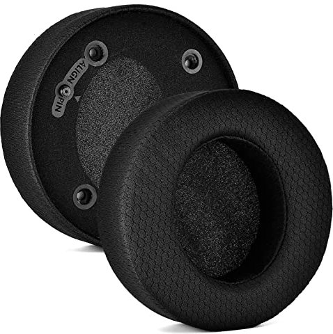 Ersatz Ohrpolster Kompatibel mit Philips Fidelio X2/X1 Over Ear Kopfhörer Komfortabel Ohrenschützer Atmungsaktives Mesh+Memory Schwamm Kopfhörer Proteinhaut Abdeckung (1:1,Netz)