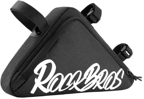 ROCKBROS Rahmentasche Fahrrad Dreieckstasche für MTB Rennräder Ebike Triangle Bag Fahrradtasche Rahmen Werkzeugtasche 1,4L Schwarz