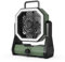 Ventola da campeggio da 20000 mAh con maniglia a gancio per tenda da campeggio ventilatori ricaricabili con luce a led per viaggi e ufficio