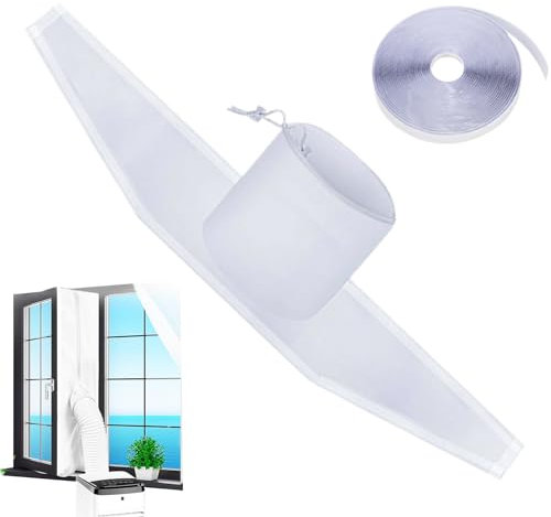 Klimaanlage Fensterabdichtung, 500cm Fensterabdichtung Für Mobile Klimageräte, Mobile Klimaanlage Fensterdichtung, Für Mobile Klimageräte, Wäschetrockner, Ablufttrockne