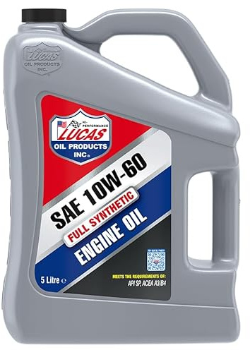 Lucas Oil Synthetic 10W-60 Engine Oil - 5 Litre
