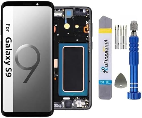 It'Go Écran Full INCELL pour Samsung S9 G960 LCD LCD Écran tactile de rechange avec outils Noir Avec cadre Haute qualité