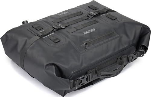 FC-Moto Ever-ST Roll-Top 32-40 L Hecktasche, Carbon schwarz