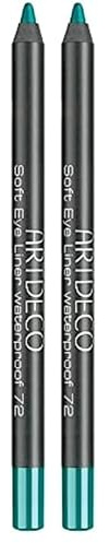 ARTDECO Soft Eyeliner Waterproof - Cremiger Kajalstift wasserfest, langanhaltender Eye Liner mit hoher Deckkraft - 1 x 1,2 g (Packung mit 2)