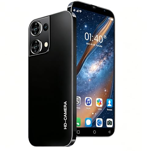 PrzTIk Cheap Mobile Phone, 5.0 IPS Display, 16GB (Expandable to 128GB), Android 9.0 OS, Dual SIM Dual Camera, Face Unlock/WIFI, Basic Smartphone