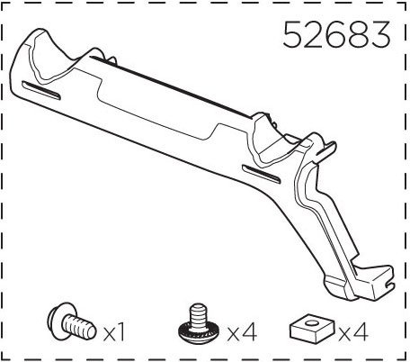 Thule MtgBag Endcap wheeltrayL 917/8 Klemme, Erwachsene Unisex, Mehrfarbig (Mehrfarbig), einzigartig