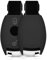 kwmobile Accessoire clé de Voiture Compatible avec Mercedes Benz (Keyless Go Uniquement) 2-Bouton - Coque en Silicone Souple pour Clef de Voiture Noir