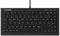 ICY BOX KeySonic ACK-3401U Extra Small Keyboard, USB Cable (2 m), Full Key Circumference, SoftSkin