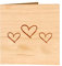 Original Holzgrußkarte - Liebeskarte & Valentinskarte - 100% Made in Austria, besteht aus Kirschholz - einzigartige Grußkarte, Hochzeitstag, Jahrestag, Verlobung, Liebeserklärung uvm