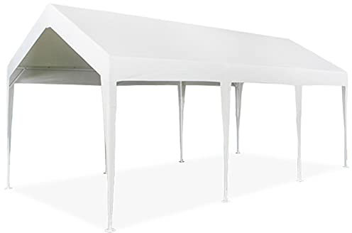 0℃ Outdoor Partyzelt Wasserdicht Pavillon mit Abnehmbare Seitenteilen, All Seasons Überdachungszelt für Festivals Hochzeitscamping im Freien, Gartenpavillon Bierzelt für Gartenfest Flohmärkte,#9,4x6m