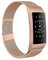 Moydolo Compatible con Fitbit Charge 3 Strap/Charge 4, correa de acero inoxidable para hombre y mujer, correa de cierre magnético ajustable, correa de repuesto para Charge3/Charge 4/Charge 3 SE, Groß,