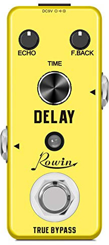 Rowin Vintage Delay LEF-314 - Effetto analogico a pedale per Chitarra