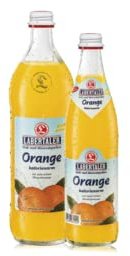 Labertaler Limonade Orange kalorienarm - Mehrweg - 20x0,5l mit Träger