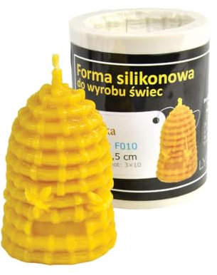 Kerzengießform Bienenkorb Silikonform Kerzen Bienenwachs Bienen Korb