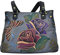 Anna by Anuschka Borsa a Tracolla in Vera Pelle Dipinta a Mano Rosa Grigio Donna, Rose Safari Grey, Taglia Unica