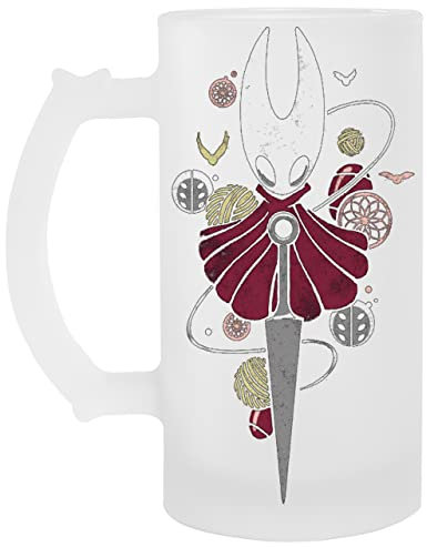 Jinbetee Pretty Art All Knight Le Jeu D'aventure Hollow Knight Tasse À Boire En Verre À Bière Transparente Avec Poignée