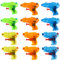 DERAYEE 12 Petits Pistolets à Eau pour Enfant, Piscine Extérieure de Jardin de Plage Alignée