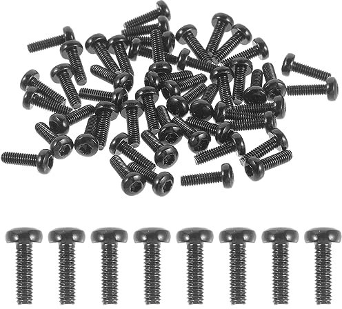 DOITOOL Ring Doorbell Security Screws Set Pcs Black Stainless Steel Screws Easy to Install Spare Parts