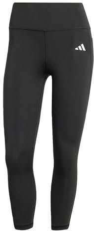 adidas Women's Optime Essentials Stash 3/4 Leggings, Black, XS