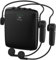 Amplificador de Voz inalámbrico WinBridge con Dos micrófonos de Auriculares Bluetooth, Altavoz portátil y micrófono para Profesores, megáfono portátil con Sonido Claro de 15W|2600mAh WB002 Plus
