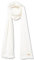 DKNY Damen Oversized Solid Pashmina with Eyelash Fringe Modischer Schal, Elfenbein, Einheitsgröße