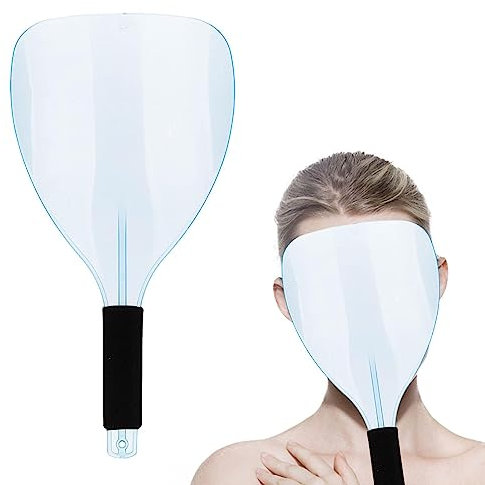 Gesichtsbedeckung mit Haarlack, professionelles Werkzeug für Gesichtsvisier, Friseursalon Gesichtsbedeckung, Friseur Deflektor-Paneel-Patch, transparente Brille, P
