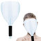 Gesichtsbedeckung mit Haarlack, professionelles Werkzeug für Gesichtsvisier, Friseursalon Gesichtsbedeckung, Friseur Deflektor-Paneel-Patch, transparente Brille, P
