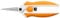 Fiskars Softgrip Stoffschere, Mit Mikro-Tip, Länge: 15 cm, Rostfreie Stahl-Klinge/Kunststoff-Griffe, Weiß/Grau, Easy Action, 1070029