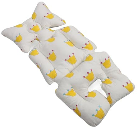 Syrisora Baby-Stützkissen, warm, weich, leicht zu reinigen, Kinderwagen, Elektrofahrrad (Krone)