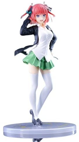 REOZIGN Figuren Nakano Nino, Schuluniform, Nino, Actionfigur, Statue, 20 cm, PVC, Anime-Modell zum Sammeln, Dekoration, Handwerk, Geschenk