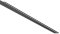 Aquabad Clive Profilé dégradé en inox pour douche à l'italienne en noir mat 120cm, version droite, hauteur bord 14mm