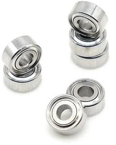 IDUTQUMW 10PCS 682ZZ 2x5x2.3mm Miniature Ball Bearing Four Wheel Drive DIY Model Air Craft Watch Decoration Toy