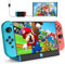 Fophmo TV Docking Station for Nintendo Switch, Portable Switch OLED Dock Station Support 4K HDMI Output with C Port/USB 3.0, Compact, Lightweight and Portable, Replacement for Official Switch Dock