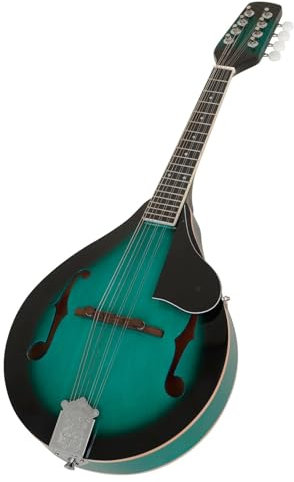 Mandolina Musical Instrumento Musical Mandolina Piedra Verde Instrumento Mandolina De Ocho Cuerdas Juego De Guitarra Mandolina