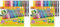 JOLLY Fasermaler - Filzstifte - Farbstifte - Fineliner Superstar Duo 24 Stk. diverse Farben im Kartonetui (Packung mit 2)