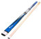 rockible Billard Cue Stick 145 cm Zweiteilige Holz Snooker Stange für, Blue Style B